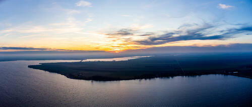 Smokey Sunset above Palic